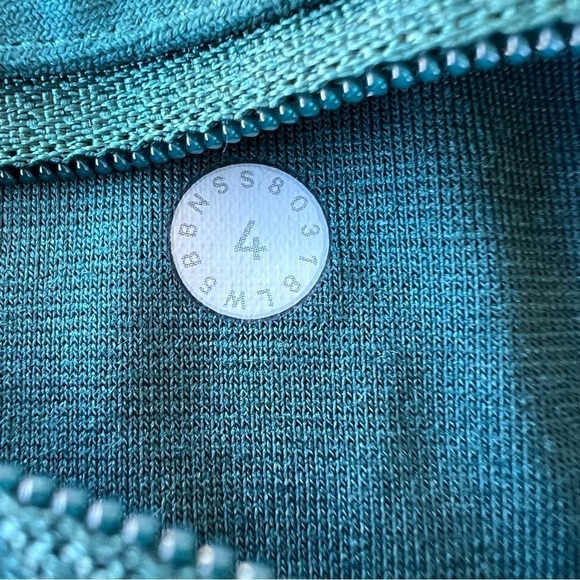 Lululemon Zoned In Tight *27” Green Jasper Size 4 Reflective Running Legging GUC - Picture 12 of 15